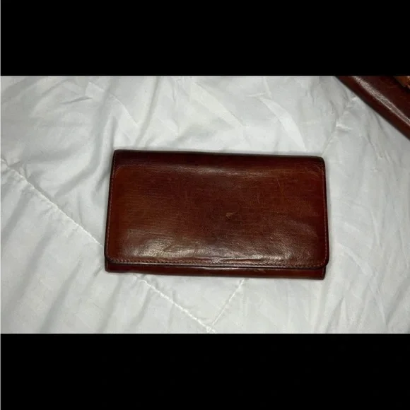 Vintage Coach Brown Leather Wallet - Picture 6 of 8